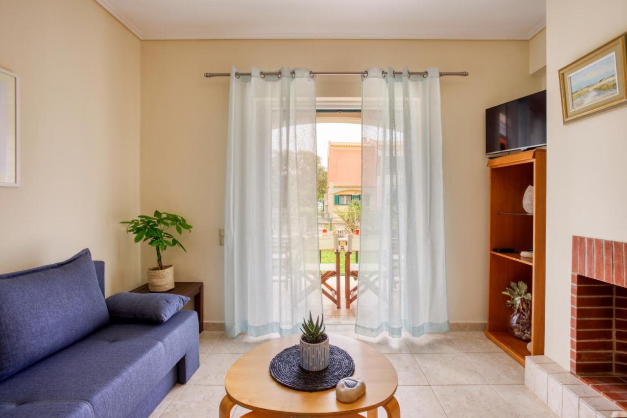 Dimeli Junior Apartment At The Beach Barbati Esterno foto