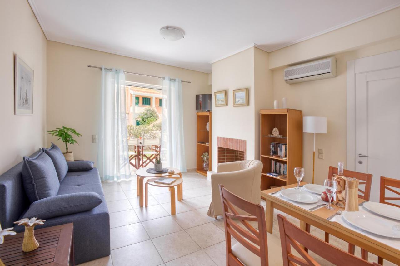 Dimeli Junior Apartment At The Beach Barbati Esterno foto